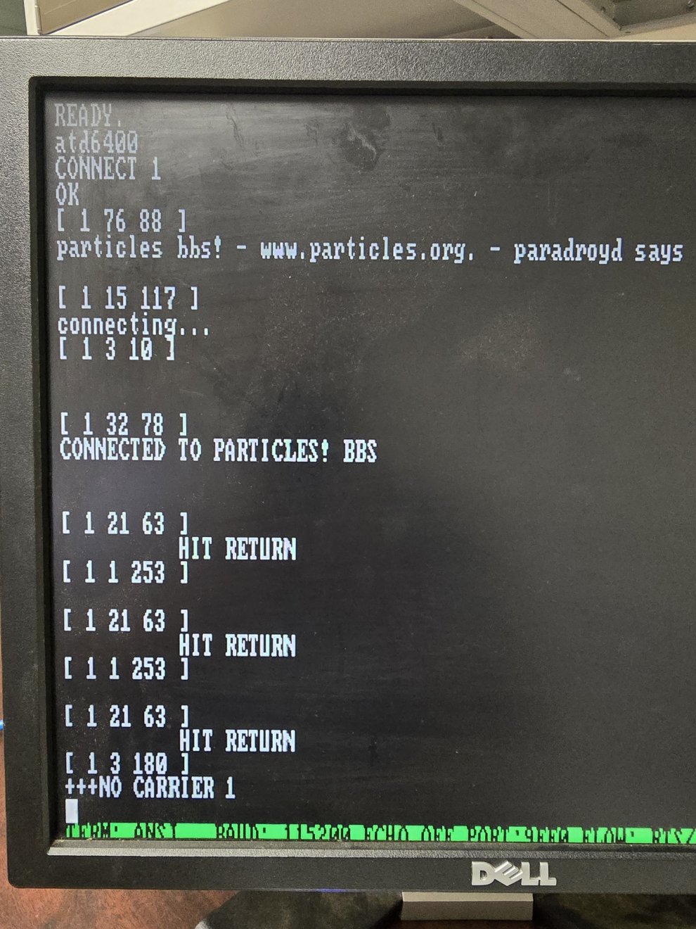 Particles BBS Session