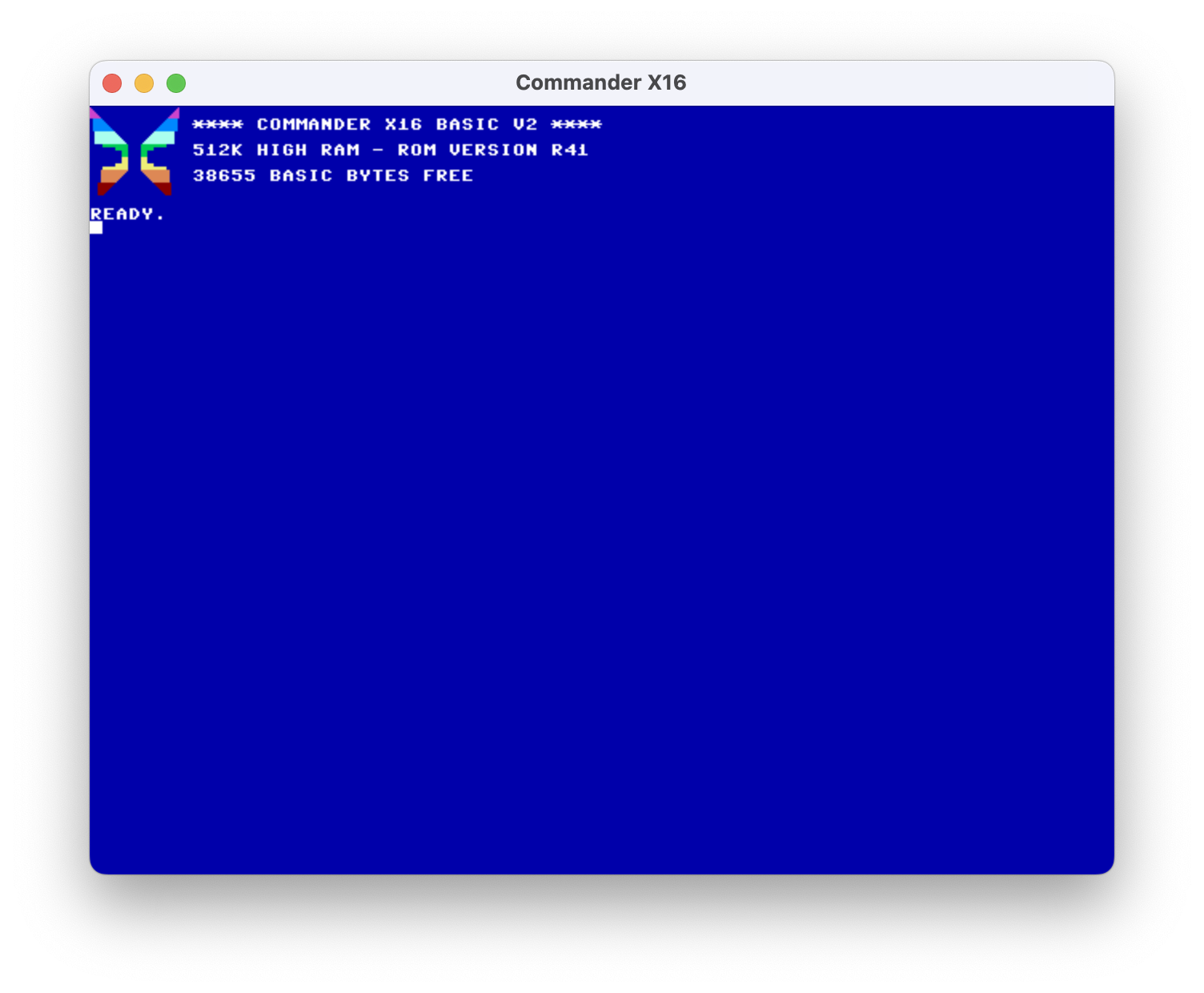 Commander X16 Emulator (Win/Mac/Linux)
